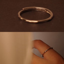 S925 Silver Ring - be soft / flow / breathe