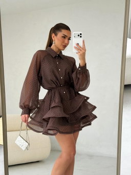Vestido Falda Estructurada