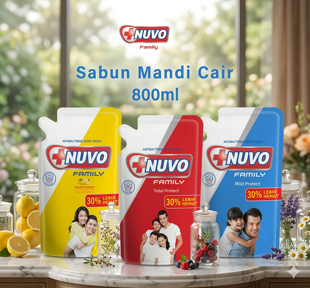 Nuvo Sabun Cair 800ml
