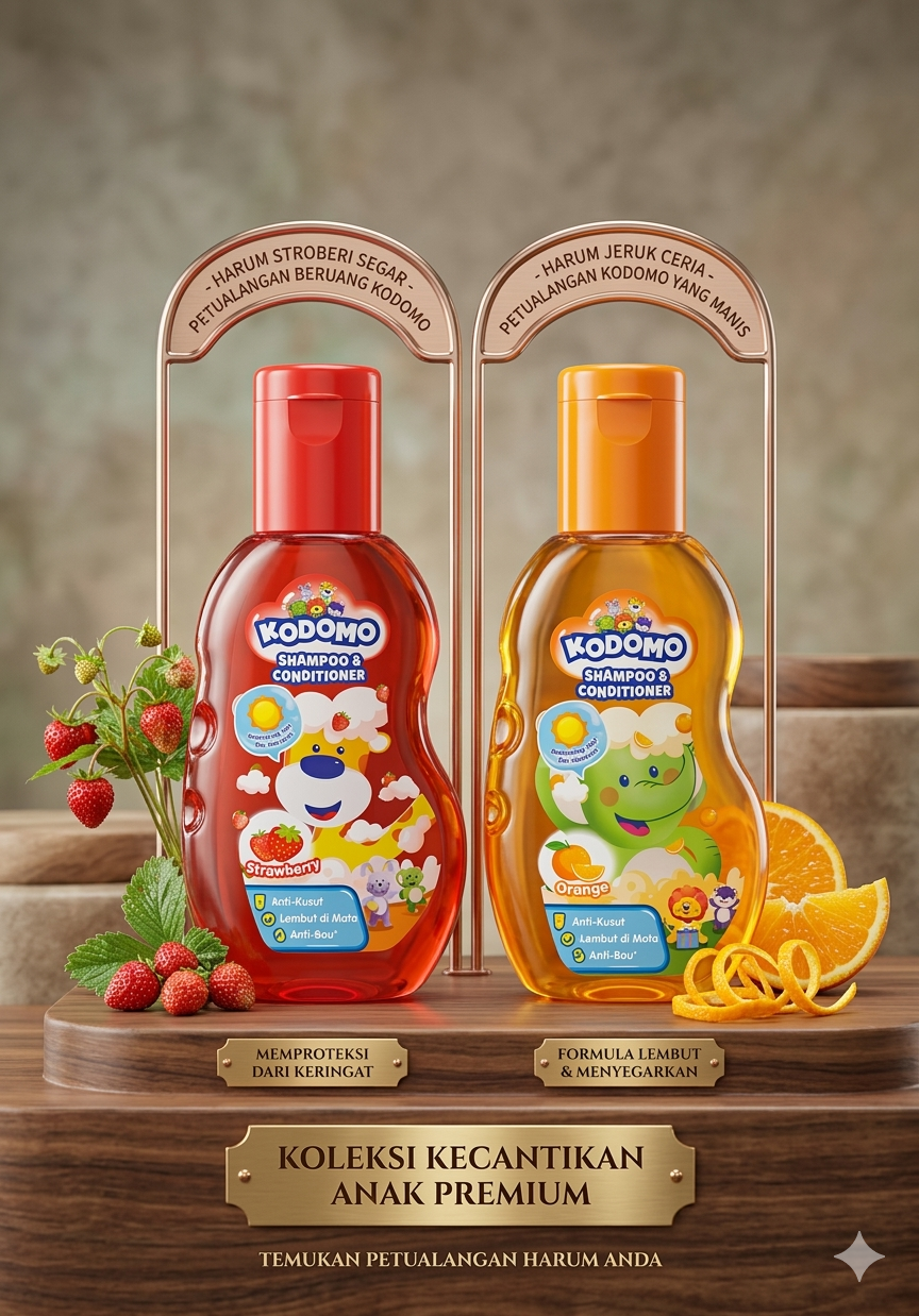 Kodomo Sampo Anak Botol 45ml_0