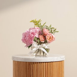 Glowing Flowers Vase