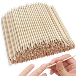 Wood cuticle pusher