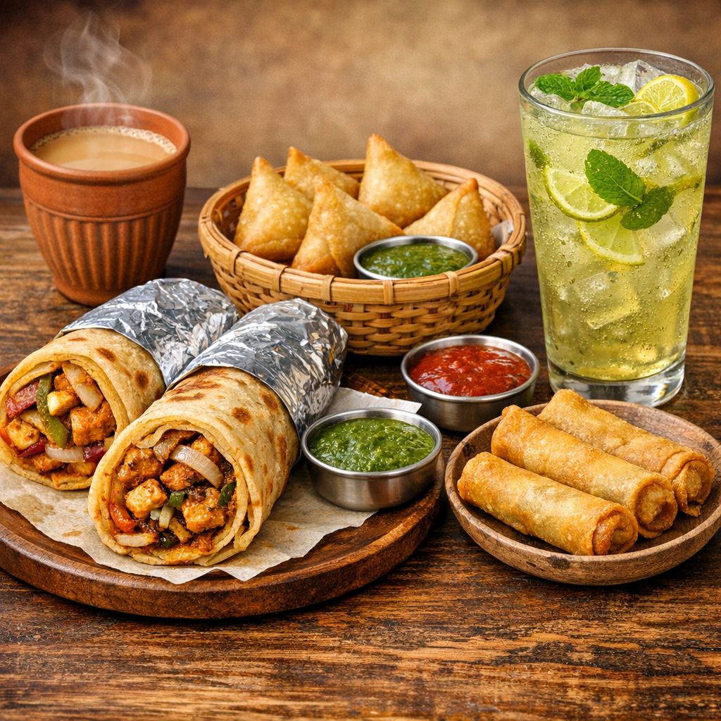 kathi roll combo