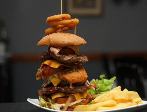 The Raging Bull Burger
