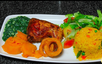 Roasted 1/4 Chicken _0
