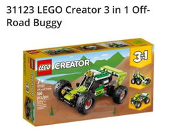 Lego Creator 3in 1 off road Buggy