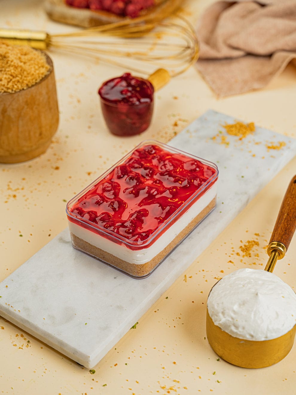  🍓 Strawberry Cheesecake ( for 2 person )_0