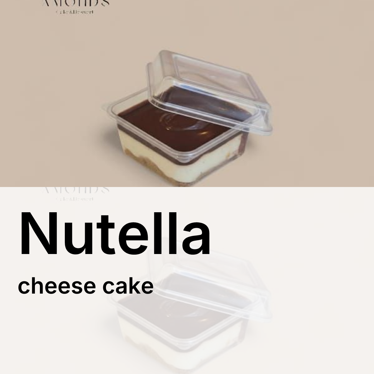 Mini Nutella Cheesecake ( for 1 person )_0