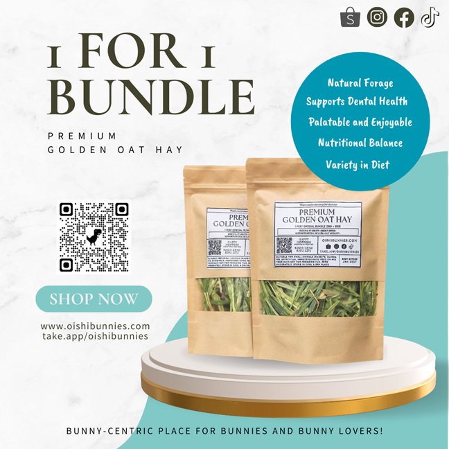 1 For 1 Special Bundle & Value Pack! Premium Golden & Green Oat Hay_6