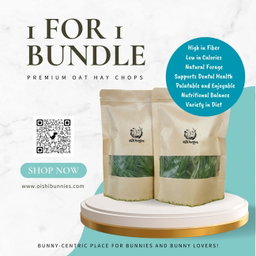 1 For 1 Special Bundle & Value Pack! Premium Golden & Green Oat Hay