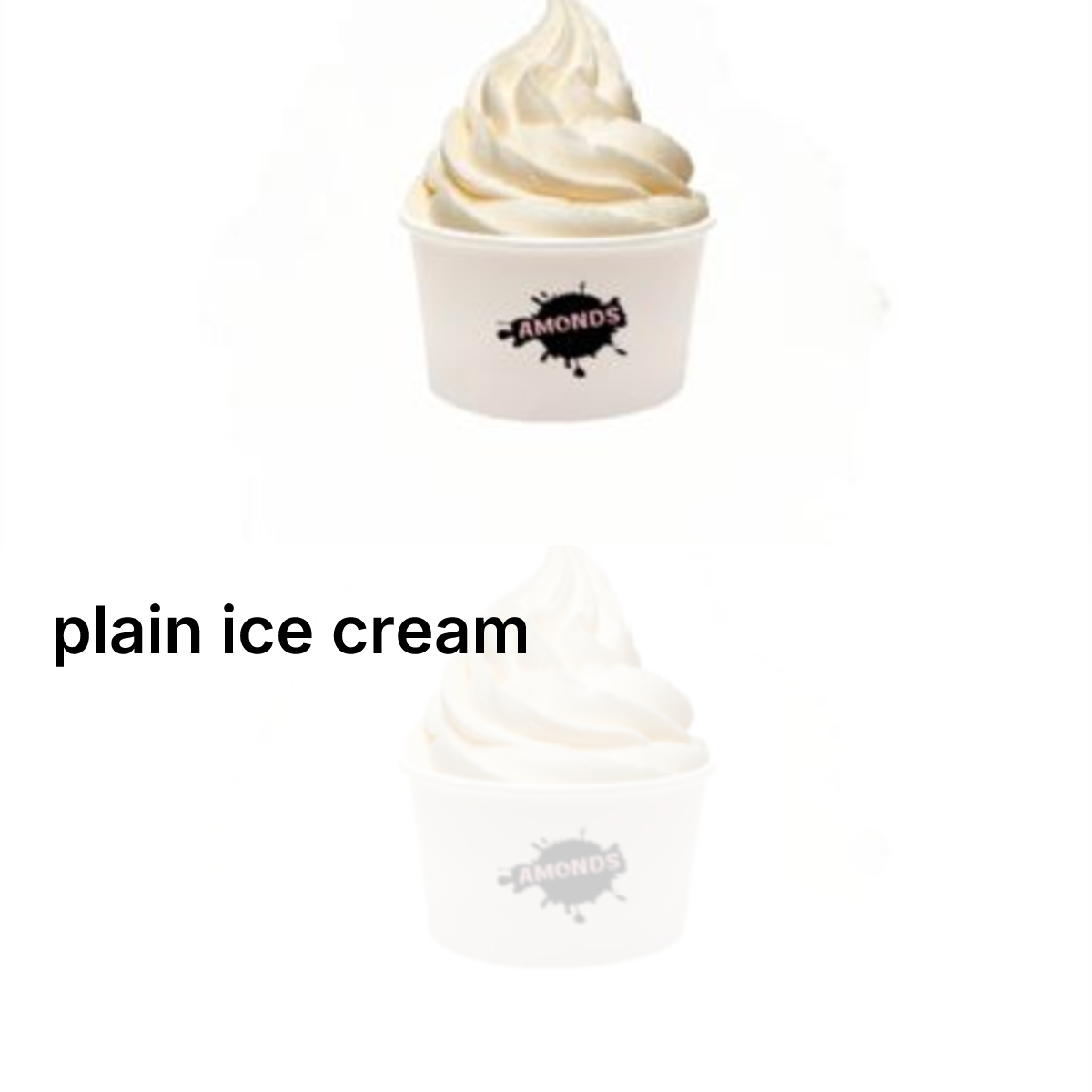Plain ice cream _0