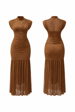 Ruched Maxi Dress