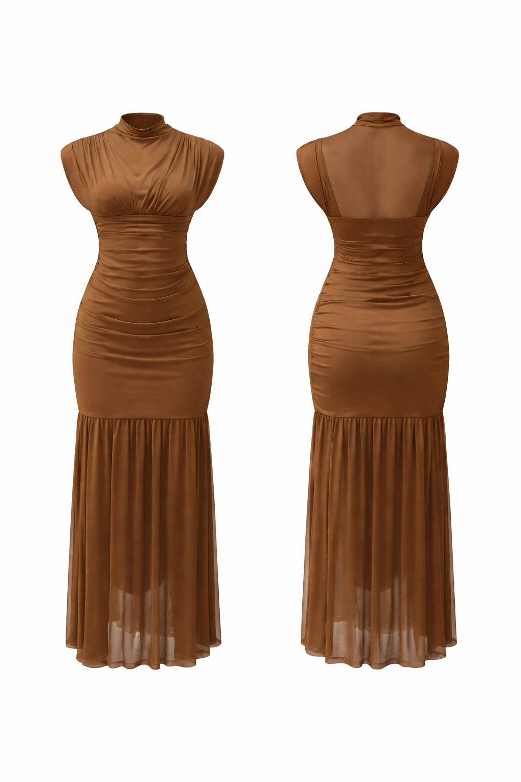 Ruched Maxi Dress