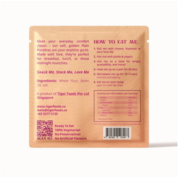 Plain Paratha (Minimum 5 Packets Per Order)