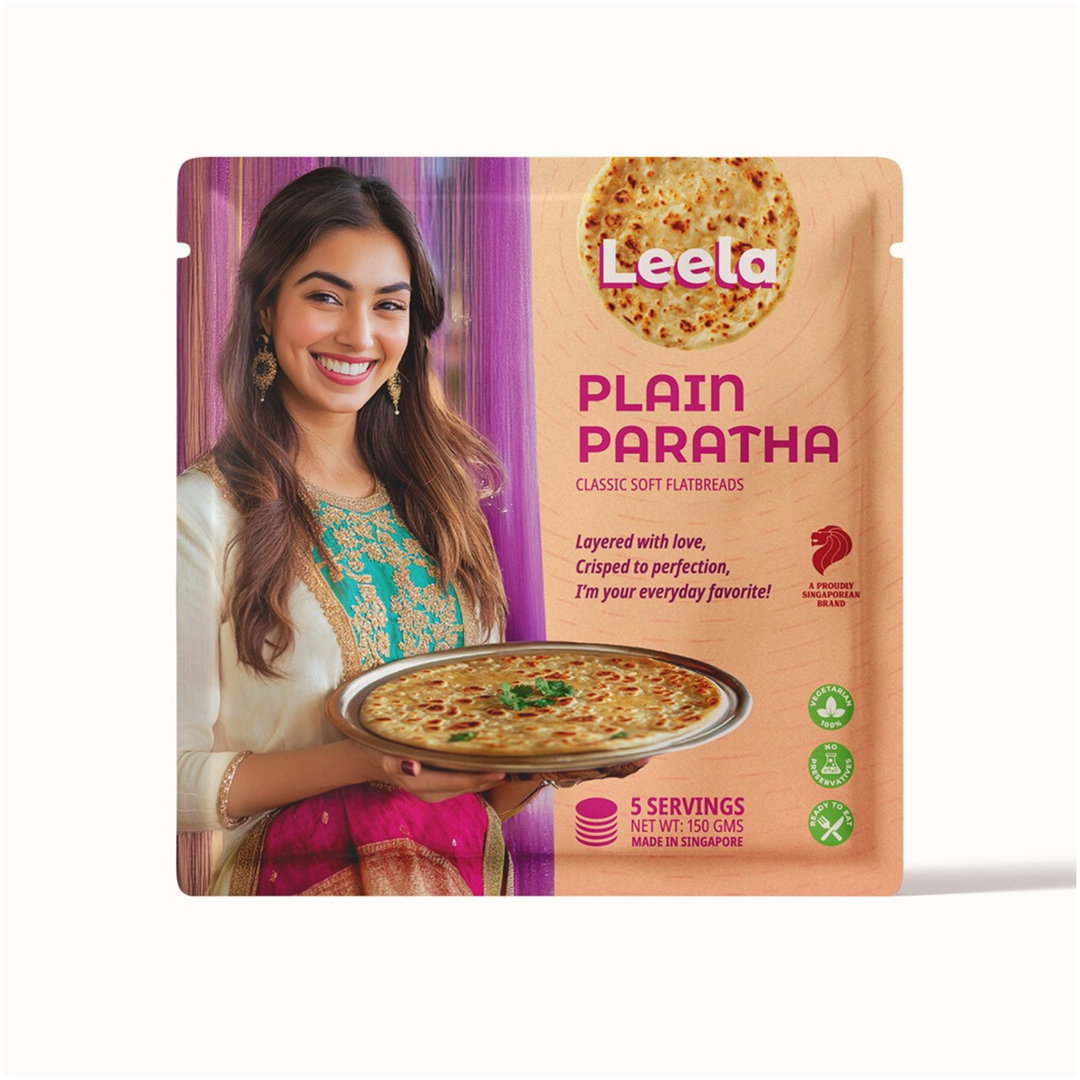Plain Paratha (Minimum 5 Packets Per Order)