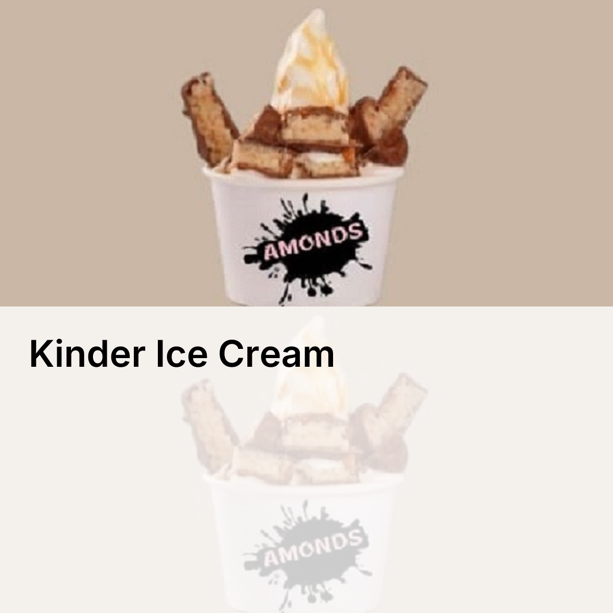 Kinder Ice Cream
