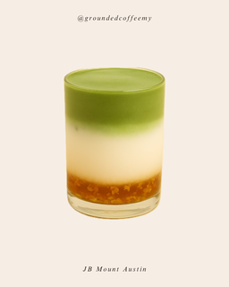 Osmanthus Matcha Latte (Iced)