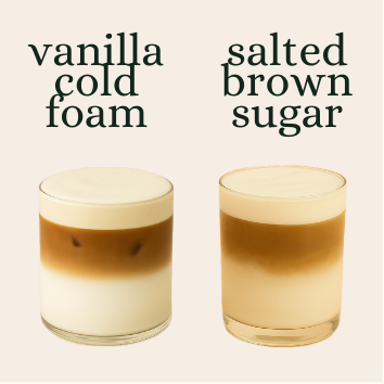 Salted Brown Sugar Cream Latte (Iced)