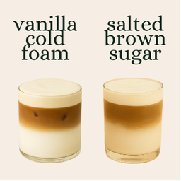 Salted Brown Sugar Cream Latte (Iced)