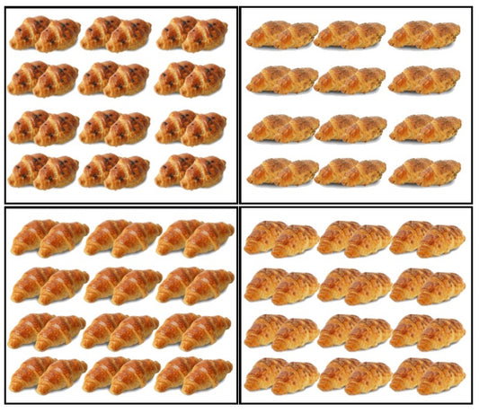 FROZEN CROISSANT VIP Deal - 96 Pcs