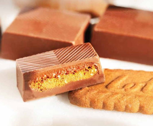 Luxury Chocolate Crunchy Lotus Squares - H0064_0