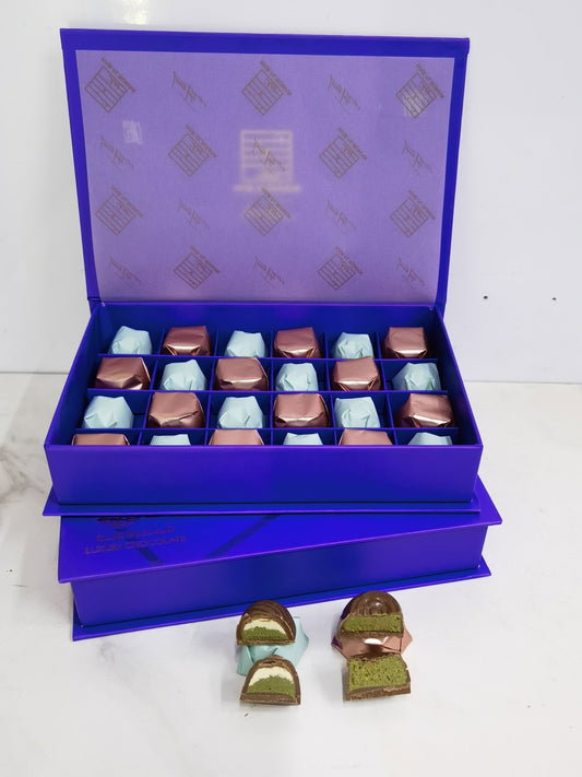 Luxury Chocolate Box 24 PCs knafeh and Rahash_0