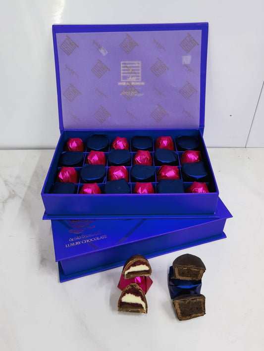 Luxury Chocolate Box 24 PCs Red Velvet and Oreo_0