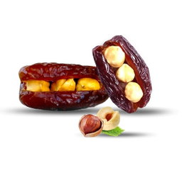 Medjool Dates Stuffed With Hazelnut