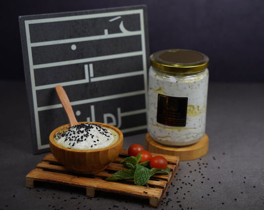 Jar of Labneh Black Sesame - 500 G_0