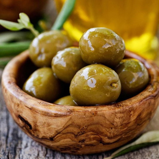 Olives Green Salkini Without Salt Dipped In Olive_0