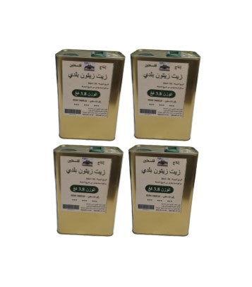 4 Palestinian Virgin Olive Oil - 1/4 Tin_0