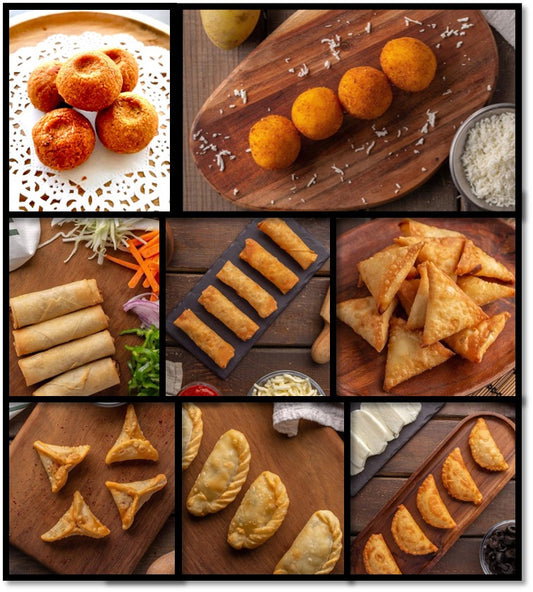 Vegetarian Frozen Deal - 96 Pcs_0