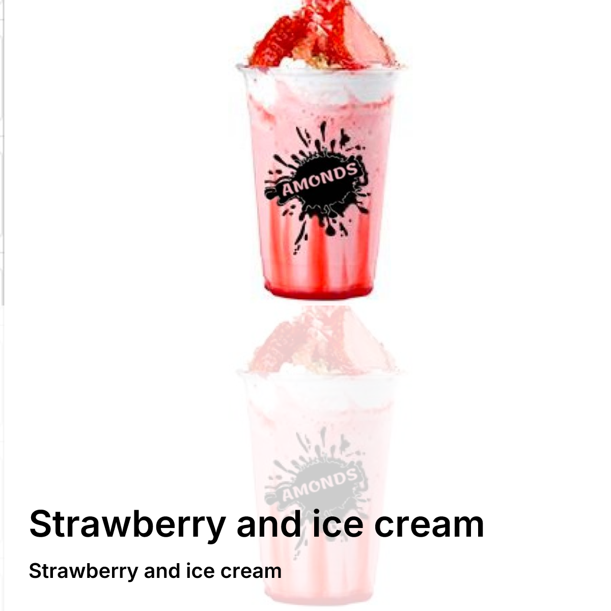 Strawberry shake