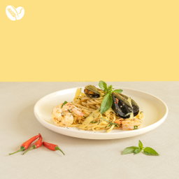 Seafood Spaghetti Aglio e Olio