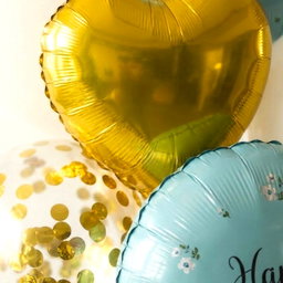 Premium Teal and Gold Anniversary Decor Engagement Anniversary Balloon Decor