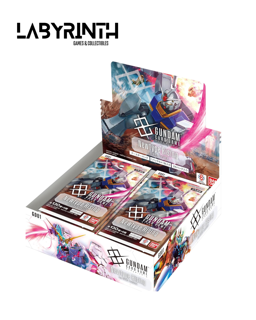 Gundam Card Game Booster Pack Newtype Rising【GD01】
