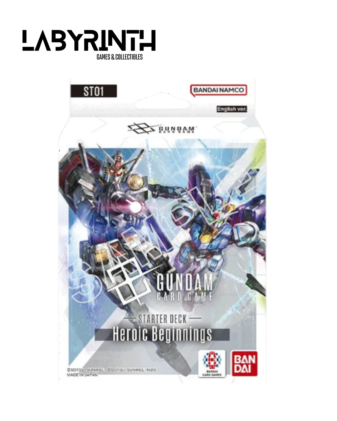 Gundam Card Game Start Deck Heroic Beginnings【ST01】