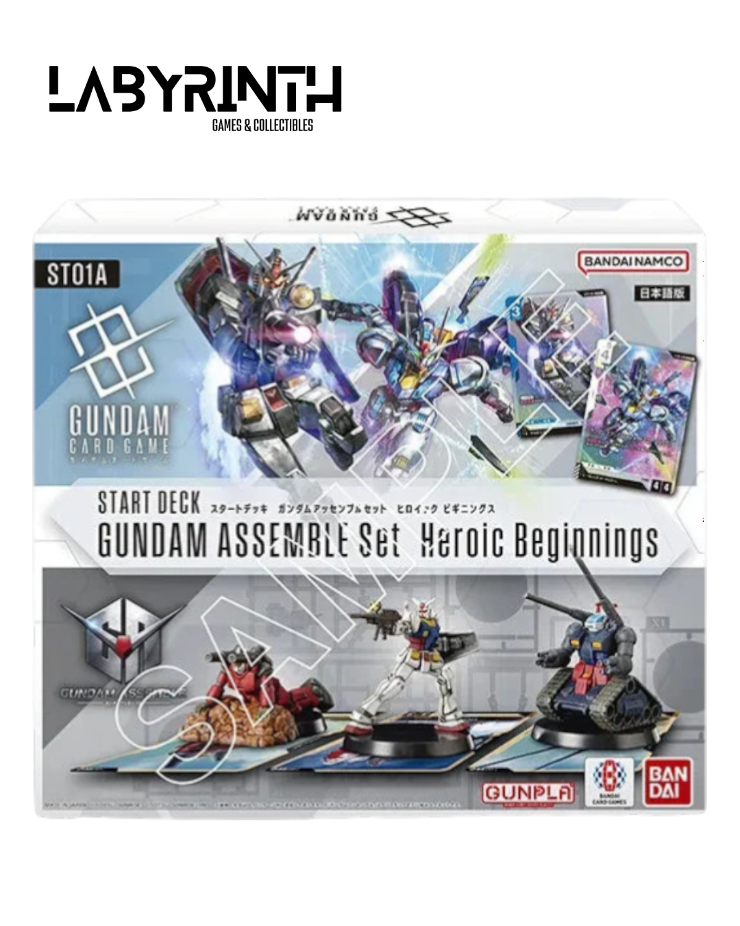 Gundam Card Game Start Deck Gundam Assemble Set Heroic Beginnings【ST01A】
