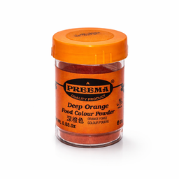 Preema Deep Orange Food Colour 25g