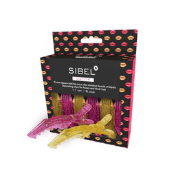 SIBEL Gator Clips 6x11cm AW23 Glossy Lips Ltd