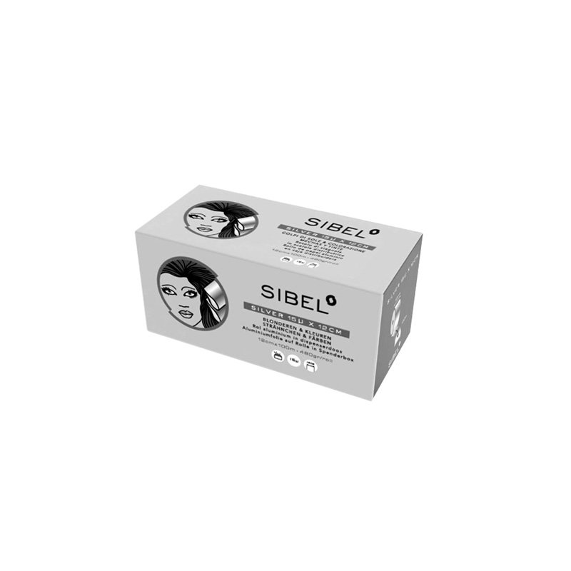 SIBEL Alufoil Roll 15MU 480 g Red 12cmx100m