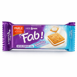Parle Fab Vanilla Biscuits 112g
