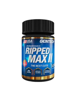 Quemador Ripped Max II x 60Caps (Gentech)