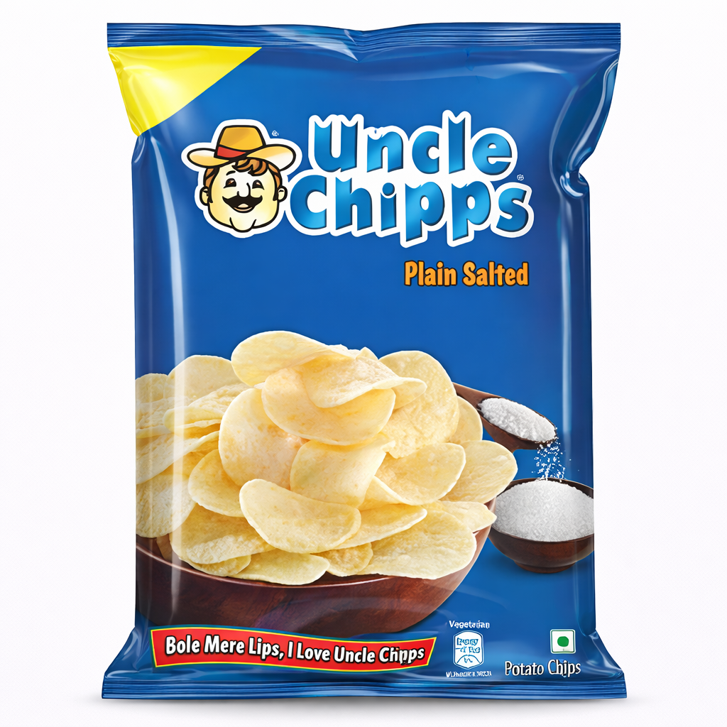 Uncle Chips Plain Salted 48g_0