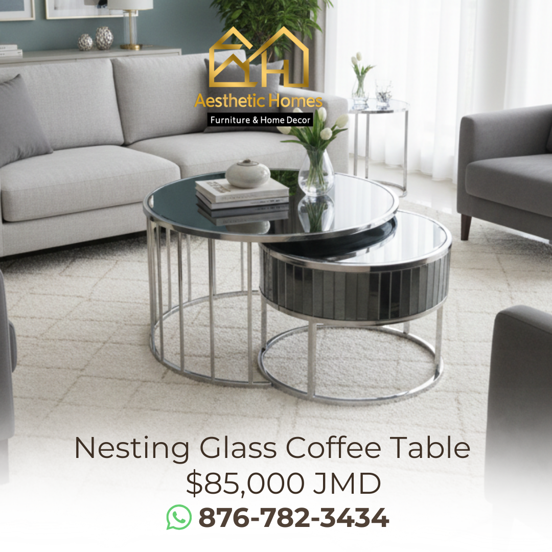 Nesting Glass Coffee Table_0