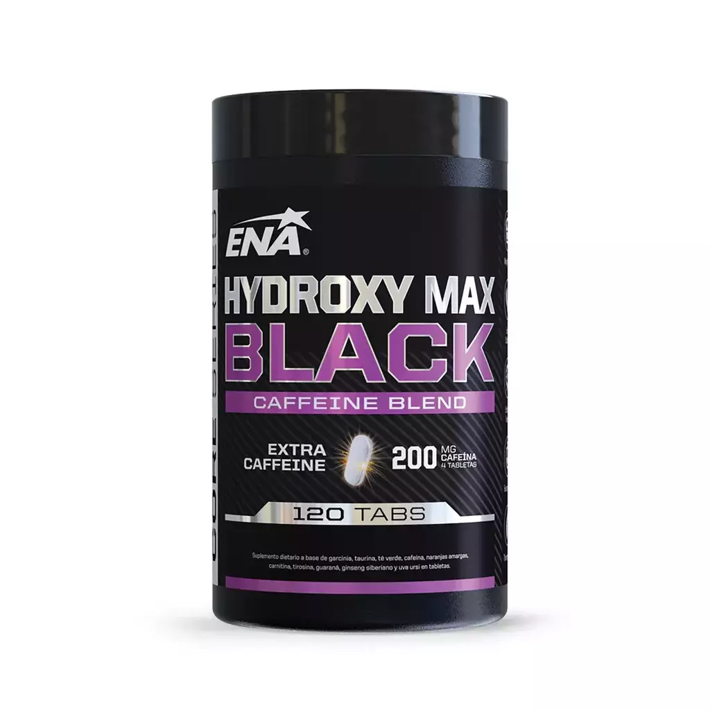 hydroxy max black x 120 tabs ena