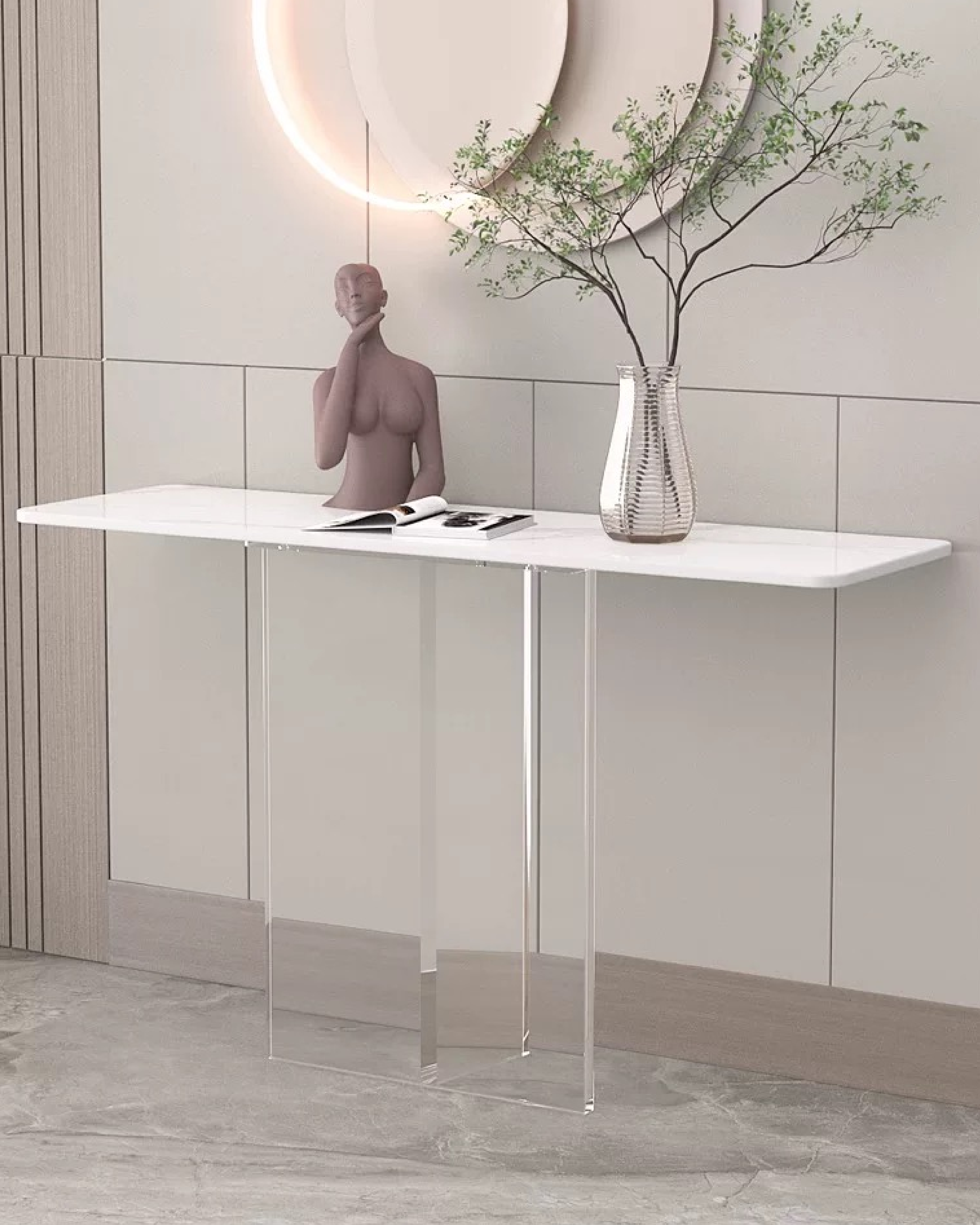 10500136 - ACRYLIC CONSOLE TABLE _3