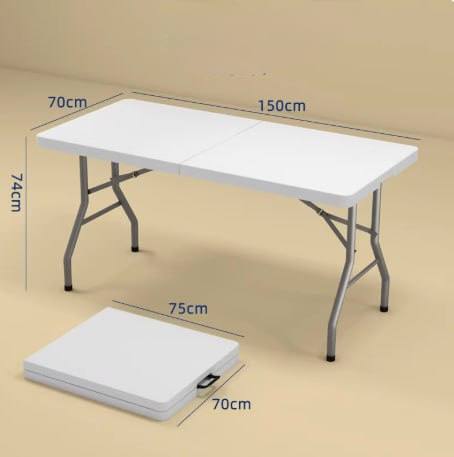 PORTABLE FOLDING TABLE (RECTANGLE)_2