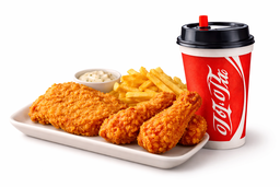 Chicken Chop + Spicy Wings + French Fries + Cola
