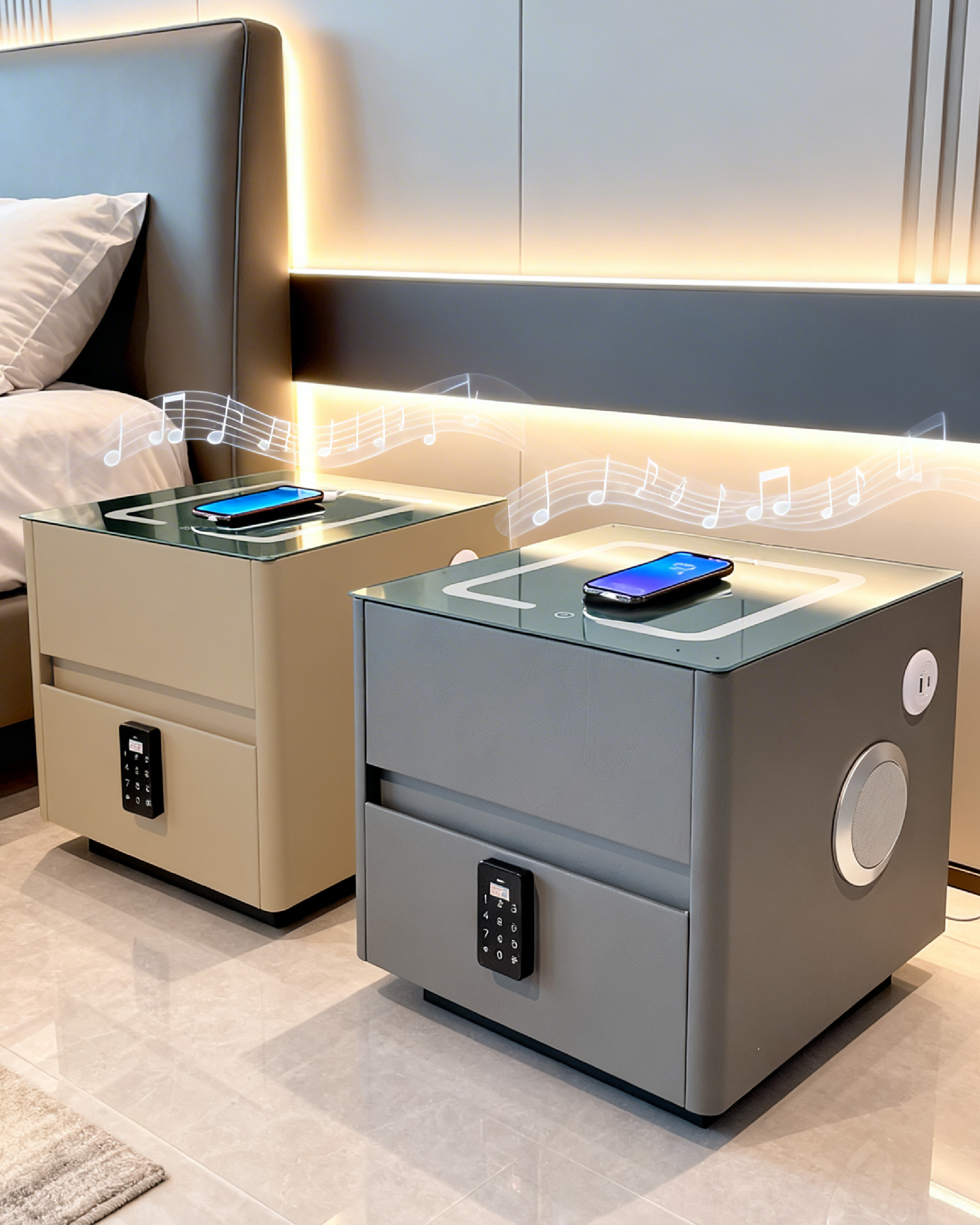10700080 - LUMOS SMART BEDSIDE TABLE
